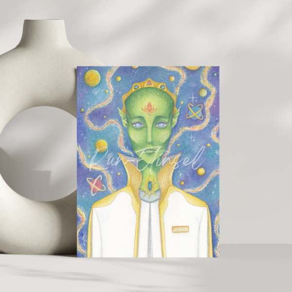 portrait etre celeste Etre du monde aquatique céleste